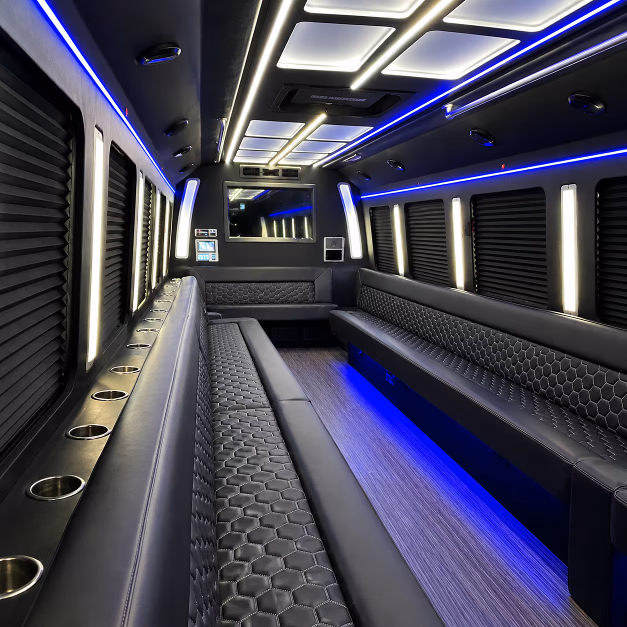 the bus type and amenities